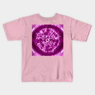 Pink Tie Dye Kids T-Shirt